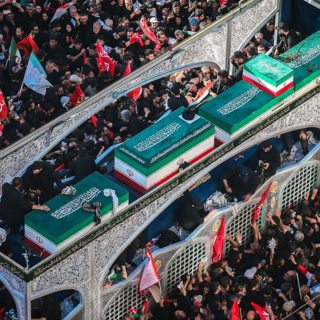 US and Iran trade blows as Khamenei is buried
