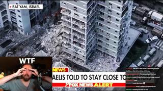 Israelis forced inside bomb shelters.. | Asmongold TV