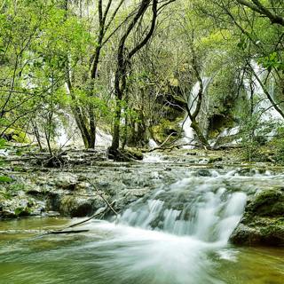 😴💧🎵 A Soothing WATERFALL and MUSIC for Deep SLEEP