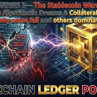 SERIES 1 — The Stablecoin Wars--Episode 2: Algorithmic Dreams & Collateralized Reality — why some fail and others dominate.