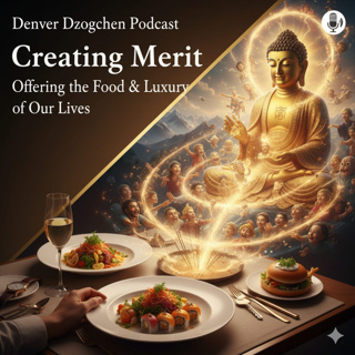 Denver Dzogchen Podcast Episode 41. Creating Merit: Offering the Food and Luxuries of Our Lives