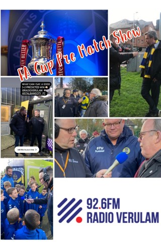 FA Cup 1st Round Pre Match Build up Show