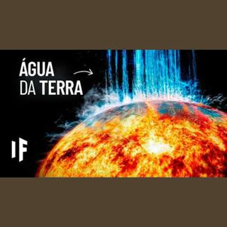 E se derramássemos toda a água da Terra sobre o Sol?