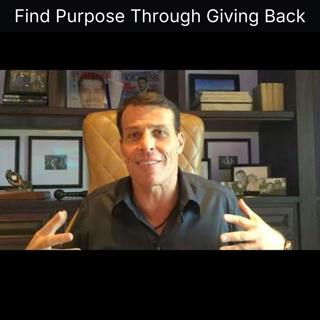 Find Purpose Through Giving Back