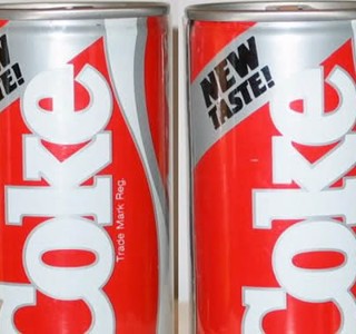 23rd April 1985: Coca Cola replace formula with ‘New Coke’