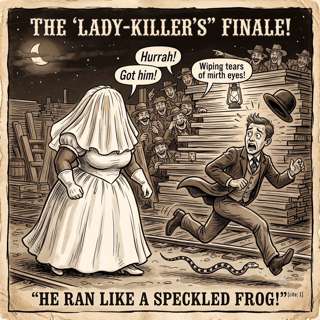 The Masher’s Mockery: How Luke McGlue Framed the Dodge City Lady-Killer