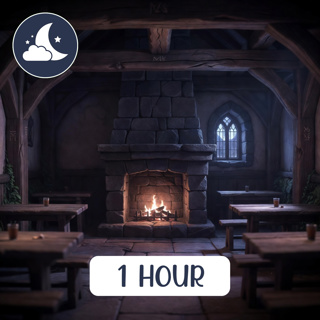 Diablo IV Tavern Fireplace Ambience for Deep Sleep and Relaxation