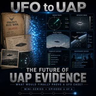 The Future of UAP Evidence: What Would Finally Prove a UFO Case?