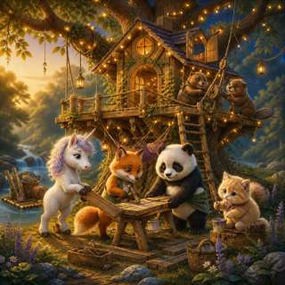 The Fantastic Treehouse Creation
