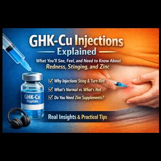 GHK-Cu Injections Explained: What You’ll See, Feel, and Need to Know About Redness, Stinging, and Zinc
