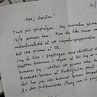 Brev från en elflykting