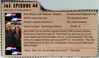 G.I. Joe Ep 44: Captives of Cobra part 2 w/ Aubrey Sitterson