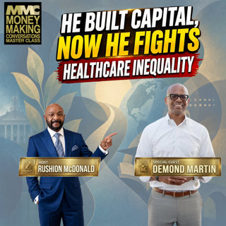 Better Health: Demond donates 20% of his Well With All profits to health‑equity initiatives.