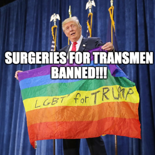 The Anti Trans Executive order no one is talking about: Bans Surgery for trans-men, and more.
