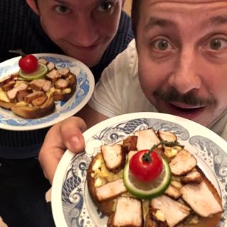 Macka 51: Kalkon med ägg- och ansjovisröra