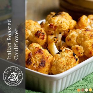 Italian Roasted Cauliflower
