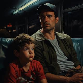 Never Let Your Son Talk to Strangers on the Train