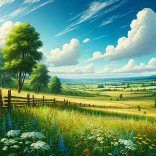 😴🍂🎵 The Calm of the FIELDS and the Soothing MELODY Reduce Nighttime ANXIETY