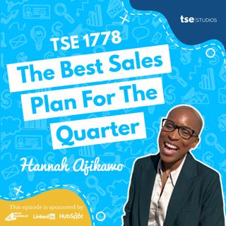 The Best Sales Plan For The Quarter | Hannah Ajikawo - 1778