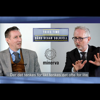Tojes time: Bård Vegar Solhjell