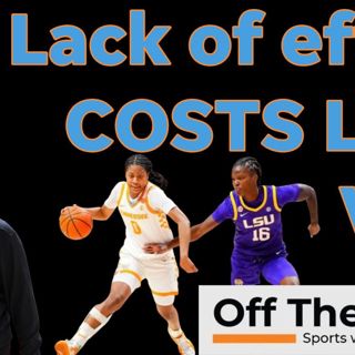 Lady Vols lose to LSU 89-87 off last-second shot