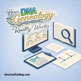 AF-1262: How DNA Genealogy Really Works | Ancestral Findings Podcast