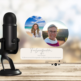 Ep 77- En livsresa med företagande, healing & hjärtat som kompass med Linn Smärgel