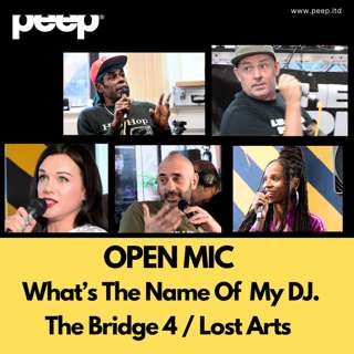 Newcastle Lost Arts Panel Discussion 'What's The Name Of My DJ' presented by The Bridge Hip Hop and produced by peep magazine