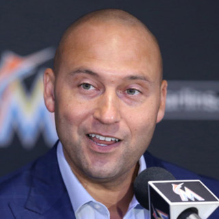 Mike Francesa with Derek Jeter