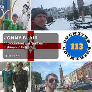 Jonny Blair - 113 countries ... a Northern Irishman in Poland