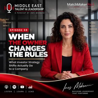 Episode 59 - Market Reality 2026: When the Owner Changes the Rules: What Investor Strategy Shifts Actually Do to a Company