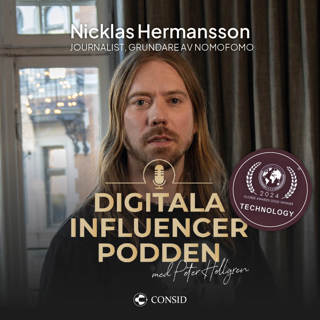 306. Kan AI rädda journalistiken? | Nicklas Hermansson, journalist och grundare av Nomofomo | desinformation