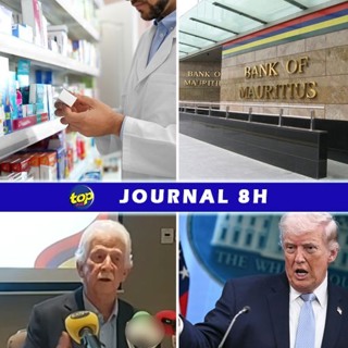 Le journal de 8H de ce jeudi 21 mai 2026