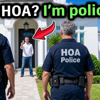 HOA Sent “HOA Officers” After Me.. Not Knowing I’m a Police Officer!