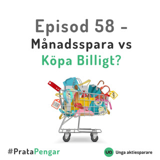 Episod 58 - Månadsspara vs Köpa Billigt?