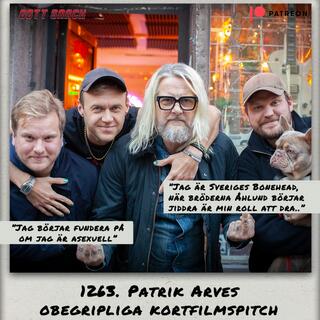 1264. Patrik Arves obegripliga kortfilmspitch