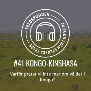 #41 - KONGO KINSHASA - Varför pratar vi inte mer om våldet i Kongo?