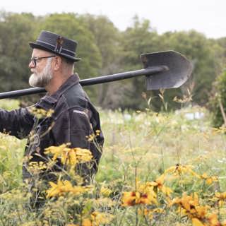 Bosse Rappne: Jag blir glad av allt som växer