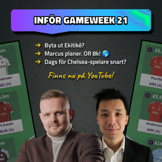 29. Byta ut Ekitiké? | Inför Gameweek 21 | Fantasy Premier League 25/26