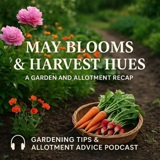 🎧 May Blooms & Harvest Hues: A Garden and Allotment Recap | Gardening Tips & Allotment Advice Podcast