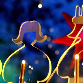 Rasistisk luciatradition och indisk tidningsinflation