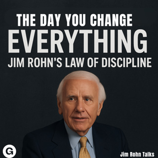 The Day You Change Everything: Jim Rohn’s Law of Discipline