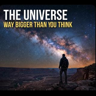 The Universe Is Far Bigger Than We Imagined .Please share, like and follow. Thank you.