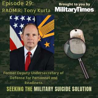 STMSS29 - Rear Adm(R) Tony Kurta - Policy Approach to Suicide Prevention