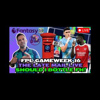 PRESS UPDATES & SHOULD I FH?🎲⚽ | FPL GW16 THE LATE MAIL LIVE📬🔥| Fantasy Premier League Tips 2025/26
