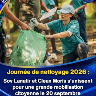 Journée de nettoyage 2026 : Sov Lanatir et Clean Moris s'unissent pour une grande mobilisation citoyenne le 20 septembre