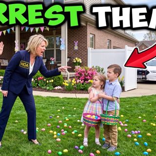 HOA Karen Thought She Was The Law.. Calls COPS on Kids Celebrating Easter in their Backyard!