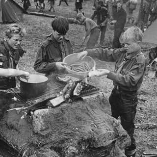 På jakt efter scouternas historia