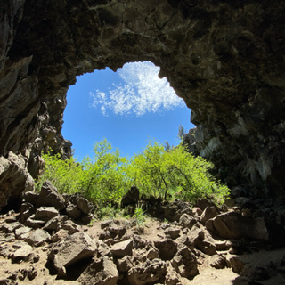 Bonus! Passing Hikers At The Entrance To Pluto Cave