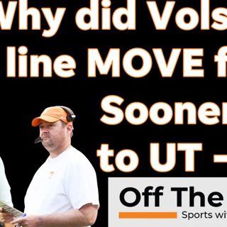 Vegas moves line for Vols-OU from Oklahoma -5 to Tennessee Football -2.5